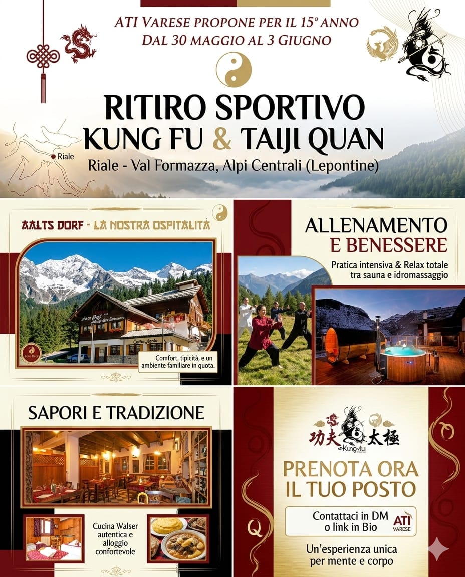 Ritiro Sportivo di Kung Fu & Taiji Quan